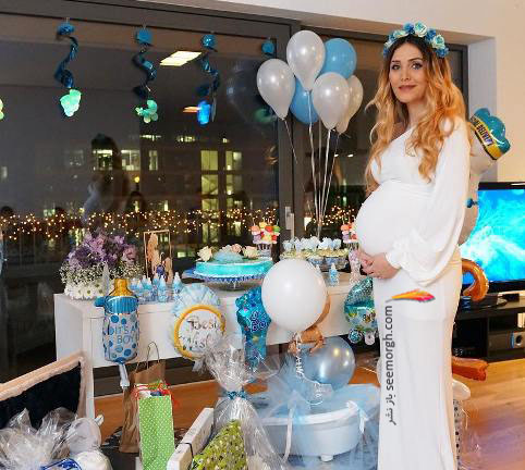 جشن بارداری کتی مجری شبکه های ماهواره ای در کنار همسرش! (+عکس)