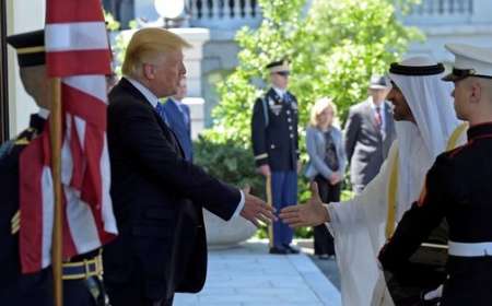 ترامپ با ولیعهد ابوظبی دیدار کرد