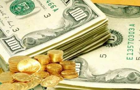 کاهش قیمت دلار و افزایش قیمت سکه در بازار آزاد تهران