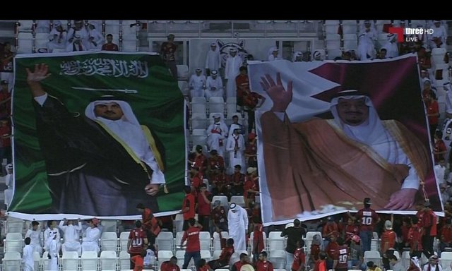 بازی سیاسی قطری‌ها در دیدار برابر پرسپولیس (+عکس)