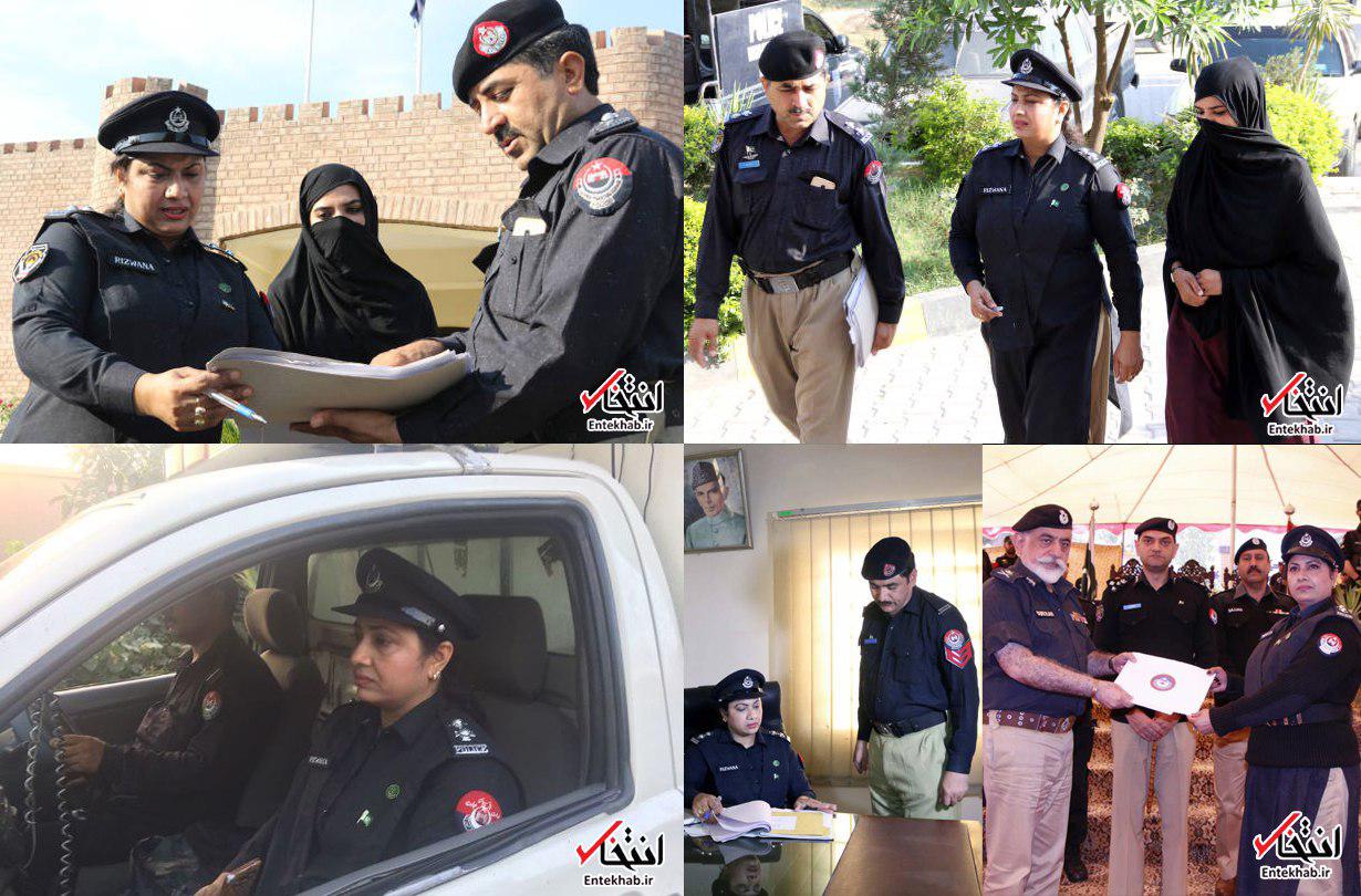 اولین فرمانده پلیس زن در پاکستان (+عکس)