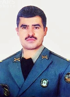 شهادت یک عضو ارتش ایران در سوریه (عكس)
