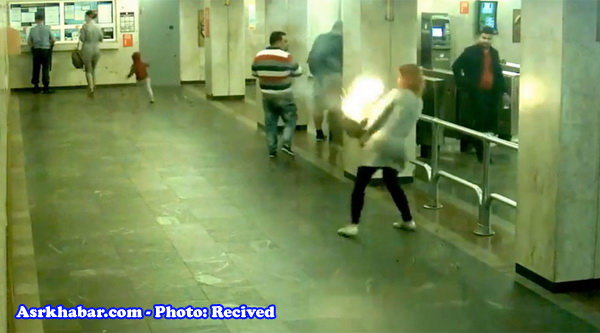 انفجار سیگار الکترونیکی یک مسافر در متروی بلاروس