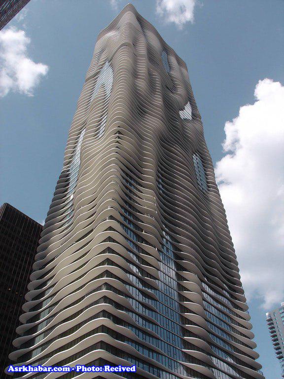 ساختمانی عجیب در شیکاگو (+عکس)