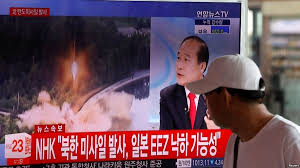 کره‌شمالی 3 موشک بالستیک شلیک کرد