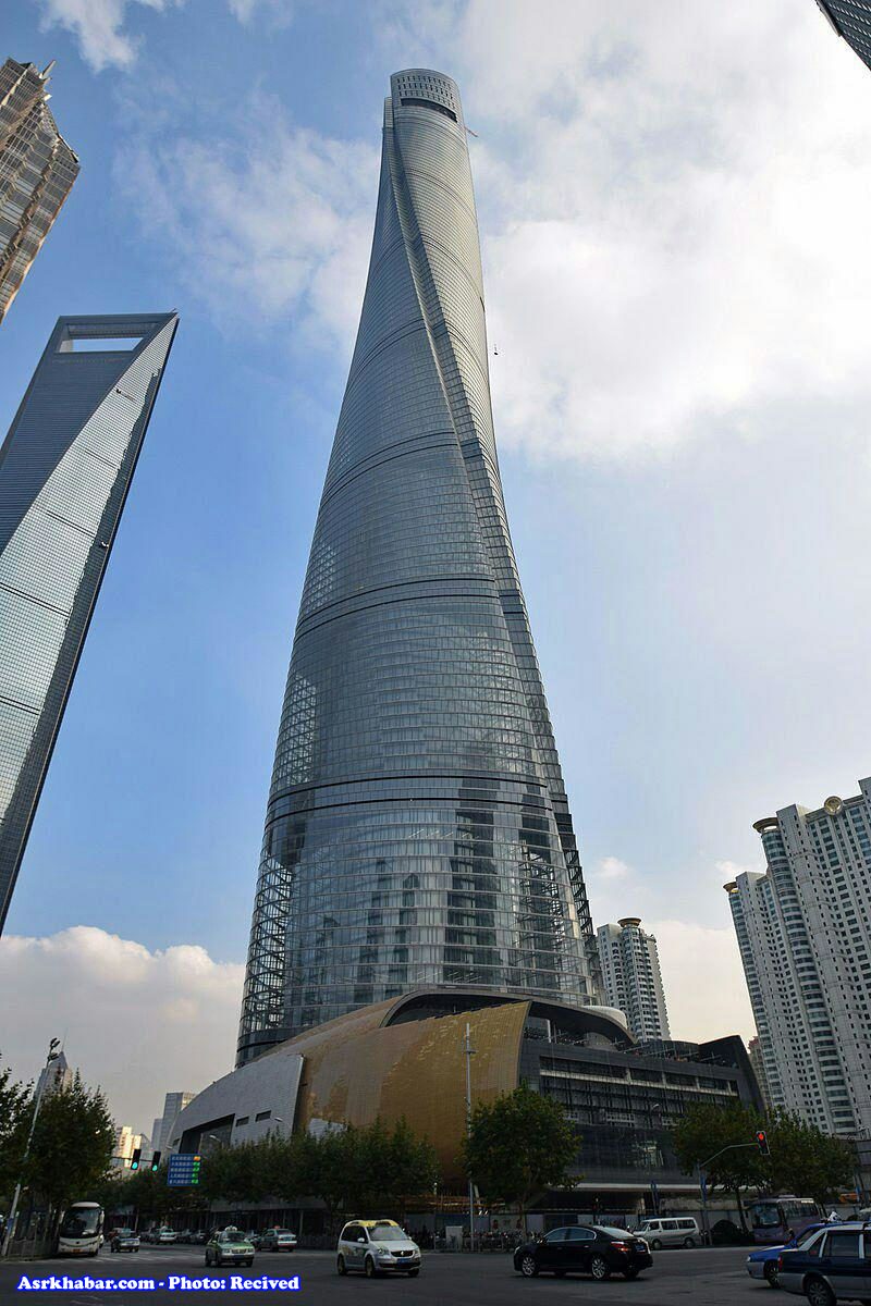 آسمانخراش 557 متری شانگهای با 121 طبقه (عکس)