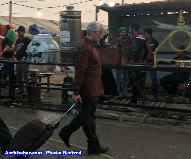 سعید جلیلی در پیاده روی اربعین (عکس)