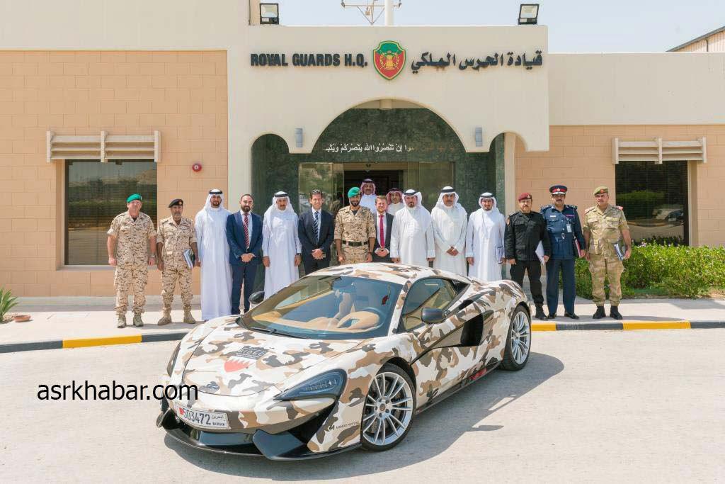 خودروی لوکس و نظامی فرمانده گارد پادشاهی بحرین (عکس)