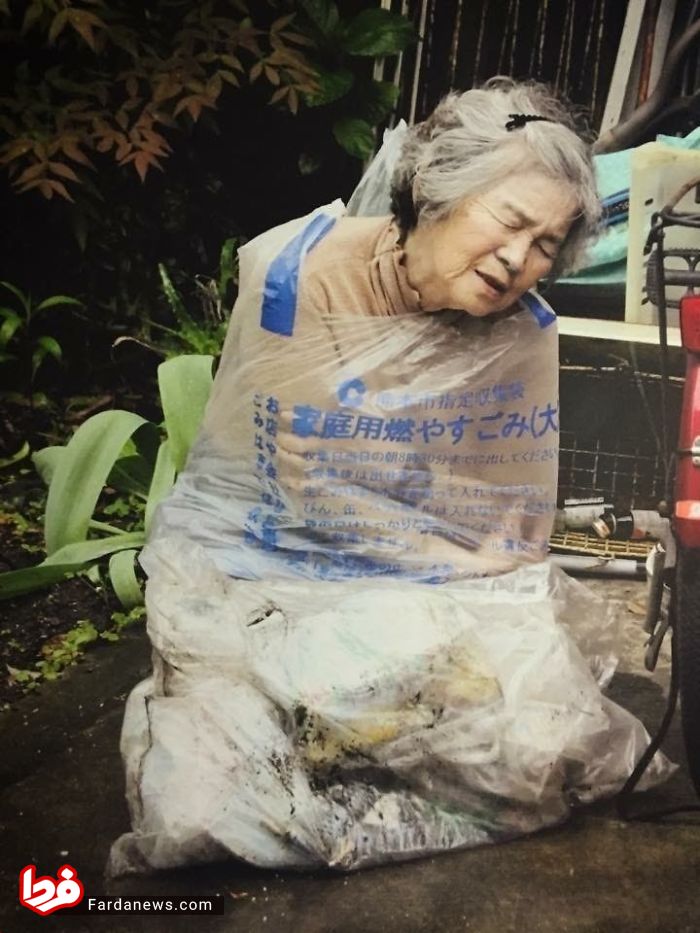 مادربزرگ ۸۹ ساله‌ای که خود را سوژه می‌کند!(تصاویر)