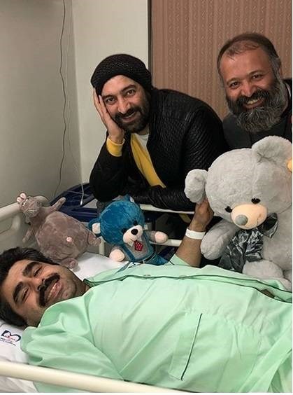 امیر نوری، بازیگر کمدی سینما و تلویزیون زیر تیغ جراحی (+عکس)