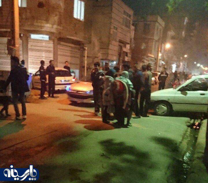 مردم تهران در خیابانها پس از زلزله (عکس)