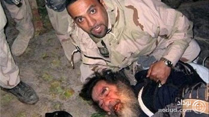 تصویری ترسناک از صدام حسین بعد از دستگیری!(+عکس)