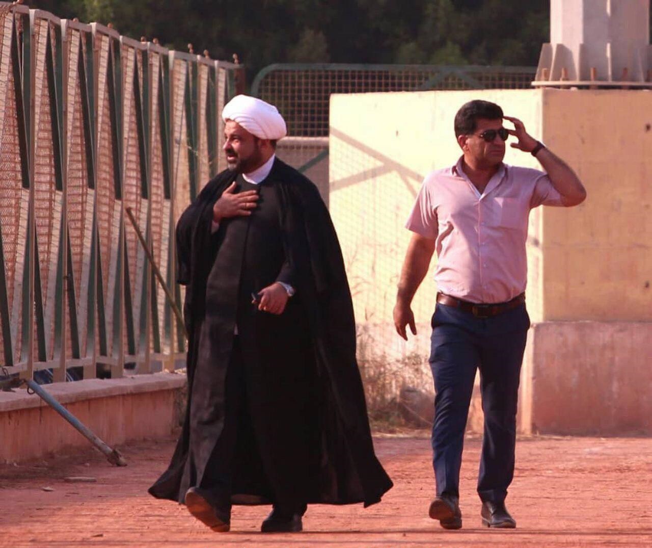 عکس: این نماینده مجلس روحانی از ورود به ورزشگاه محروم شد