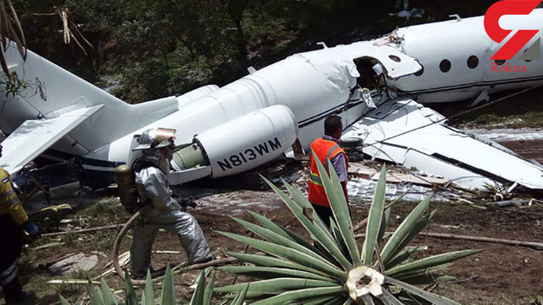 نصف شدن هواپیما در فرودگاه هندوراس (+عکس)