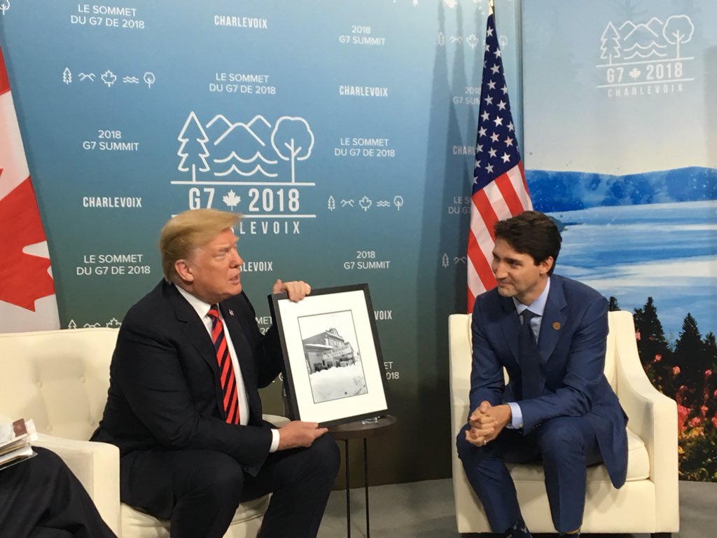 نخست وزیر کانادا ترامپ را له کرد! (+عکس)