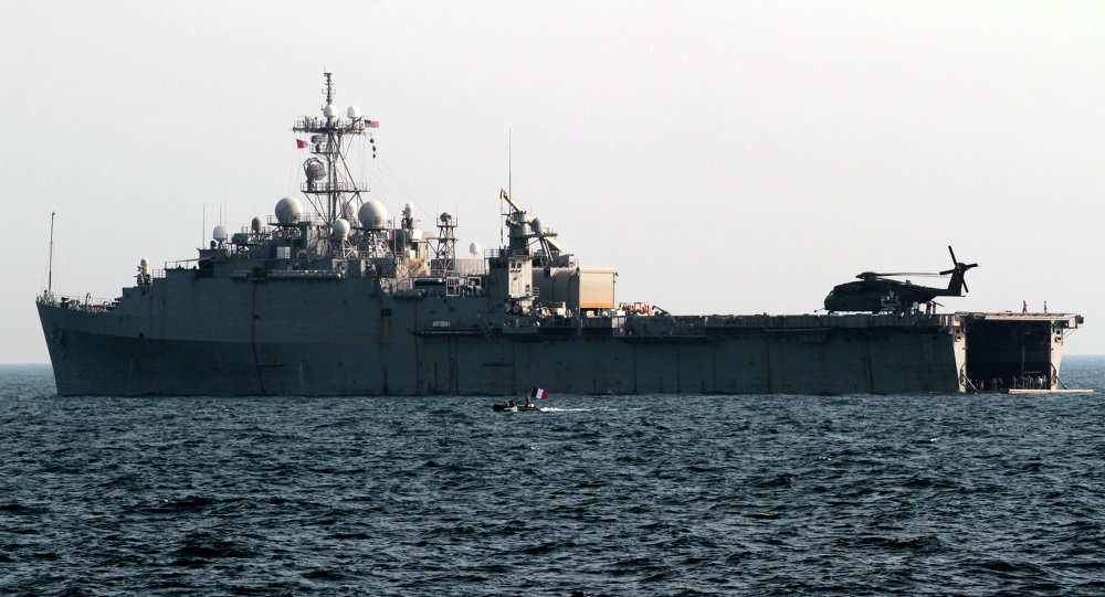 ورود کشتی آمریکایی حامل مواد شیمیایی به خلیج فارس