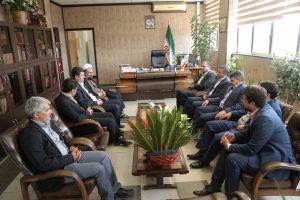 دیدار شهردار و اعضای شورای اسلامی باقرشهر با رئیس دادگاه کهریزک