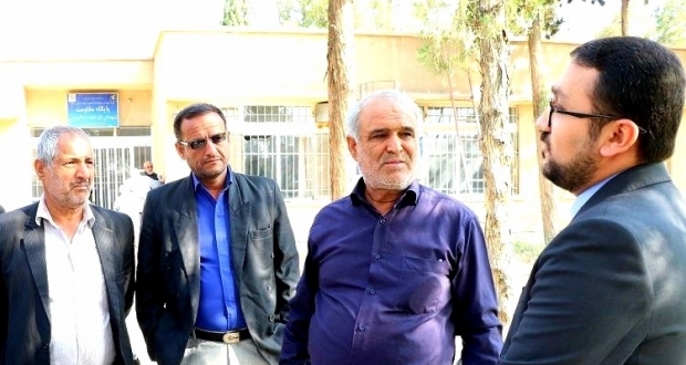 بازديد مدير روابط عمومي صندوق فولاد از دفتر امور بازنشستگان فولاد کرمان