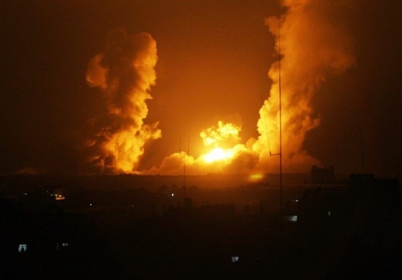 حملات هوایی جنگنده‌های اسرائیلی به غزه