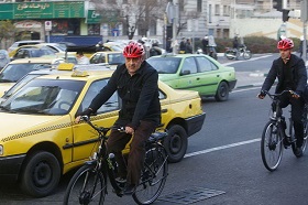 باز هم سه شنبه و باز هم هم شهردار سوار بر دوچرخه