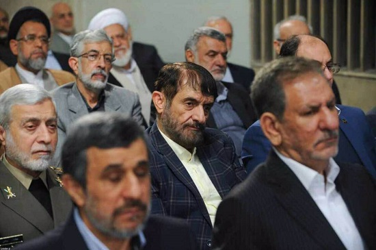 احمدی نژاد هم به دیدار رهبری رفت (+عکس)