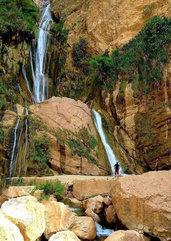 آبشار دیدنی نوژیان در استان لرستان (+عکس)