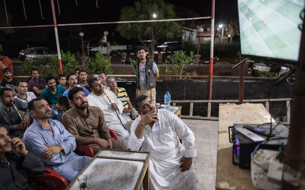 هواداران مصری تماشاگر بازی صلاح در فینال لیگ قهرمانان اروپا (+عکس)