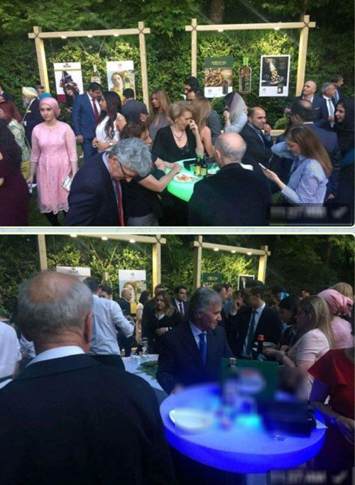مهمانی مختلط در سفارت ایتالیا در تهران (+عکس)