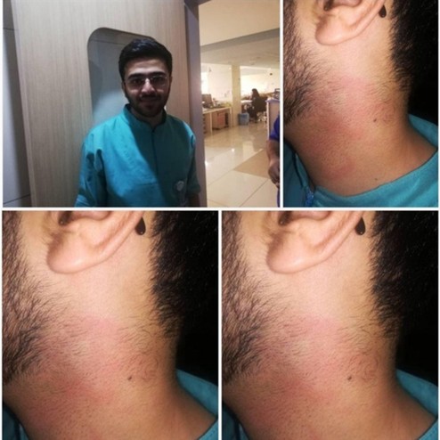 ضرب و شتم پرستار شیرازی توسط پزشک متخصص (+عکس)
