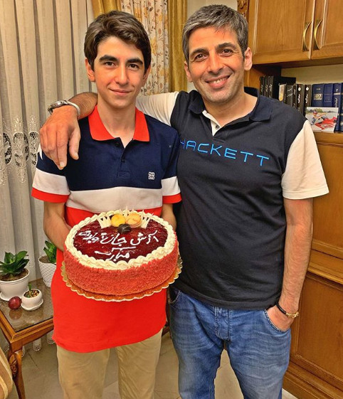 حمید گودرزی در تولد برادرش (+عکس)