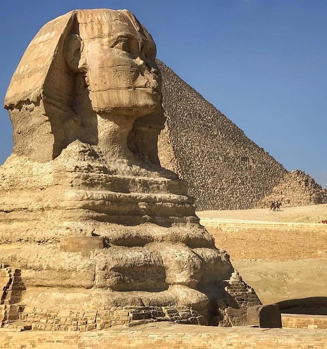 مجسمه ابوالهول در مصر (+عکس)