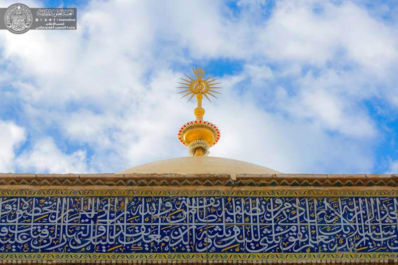 گنبد زیبای حرم حضرت علی (ع) (+عکس)
