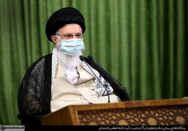 ارتباط تصویری رهبر انقلاب اسلامی با نمایندگان مجلس 22 تیر 99(+عکس)