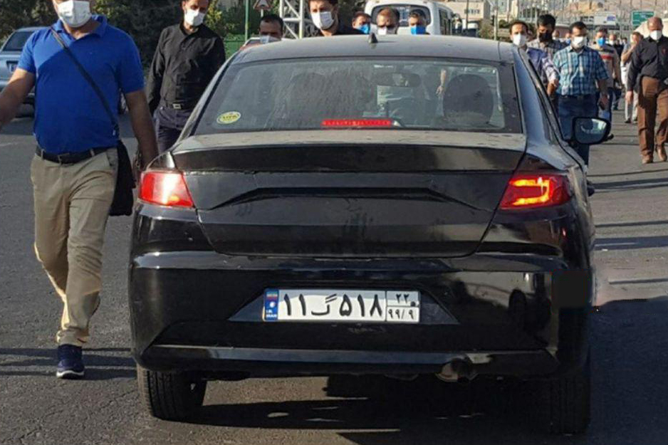جدیدترین محصول ایران خودرو در خیابان ها + عکس