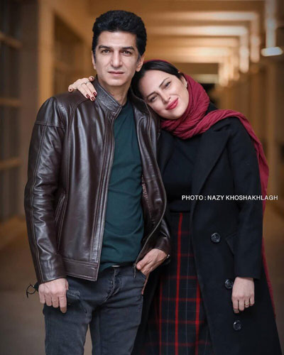 عکسِ عاشقانه شیرین اسماعیلی و همسرش