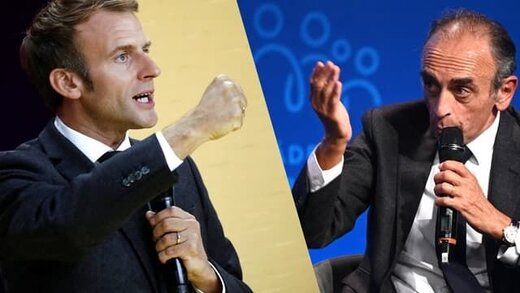 نظرسنجی انتخاباتی: مکرون در صدر؛ ترامپ فرانسه در حال پیشروی