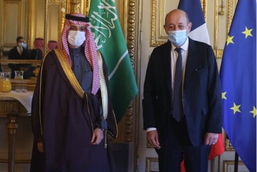 رایزنی وزیران خارجه فرانسه و عربستان درباره ایران
