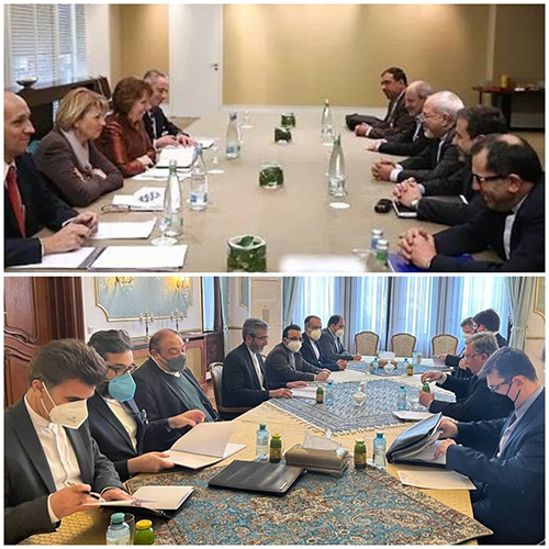 دو تصویر متفاوت از دو تیم مذاکره‌کننده ایرانی(عكس)