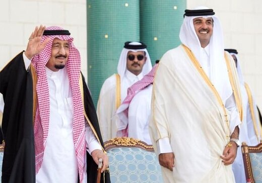 پیام تبریک قطر به پادشاه عربستان