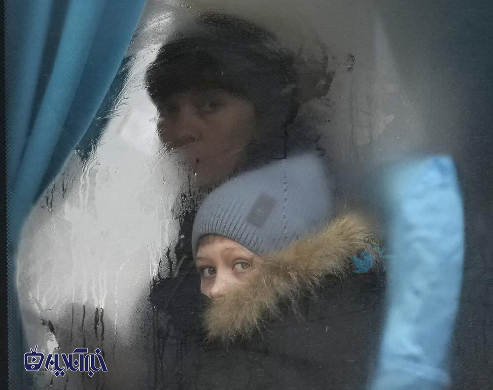 تلخ‌ترین تصویر روز؛ فرار مردم اوکراین از حملات نظامی روسیه