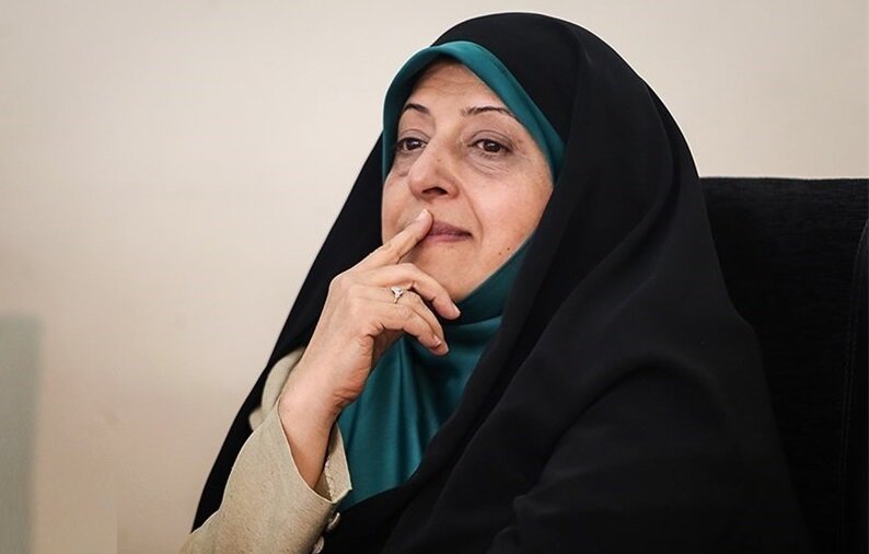 واکنش ابتکار به اعتراض یک زن به بی‌آبی خوزستان