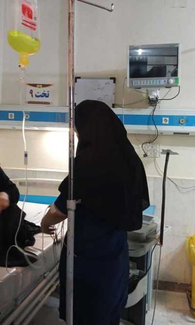 تصویری از پرستار ایرانی که پربازدید شد(عكس)