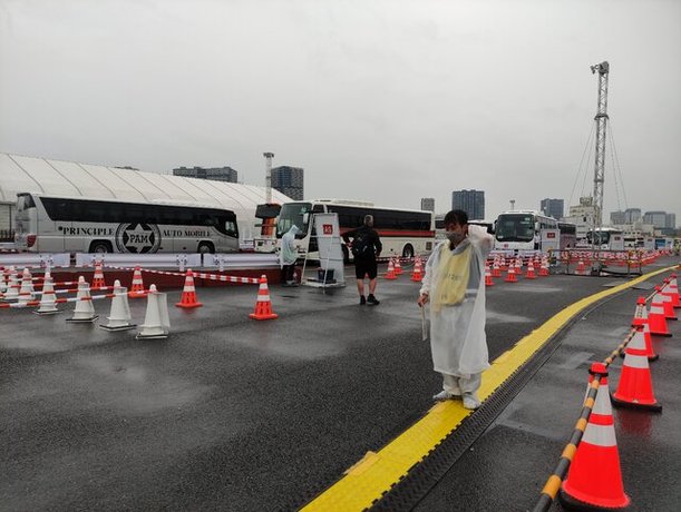 بارش باران در چهارمین روز بازی‌های المپیک توکیو
