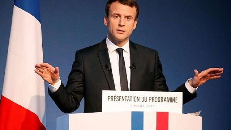 مکرون: فرانسه در حال مذاکره با طالبان است