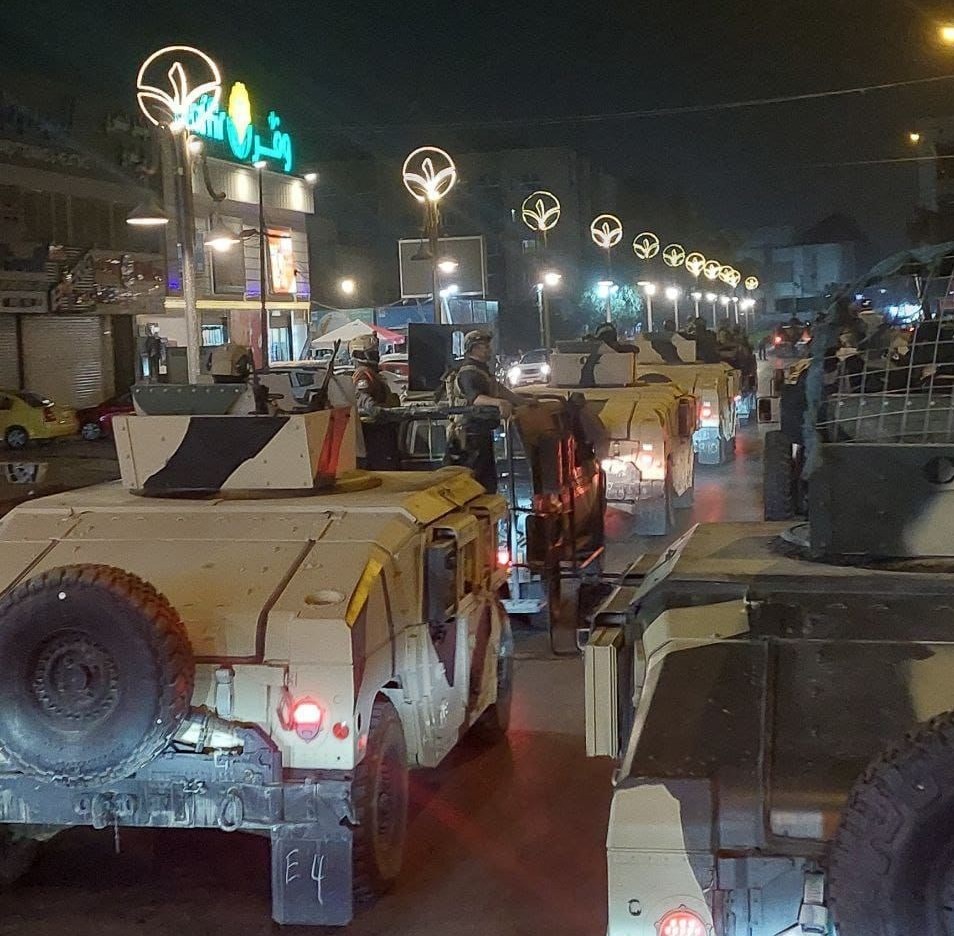 ادامه اعتراضات به نتایج انتخابات و تدابیر شدید امنیتی در خیابان‌های بغداد