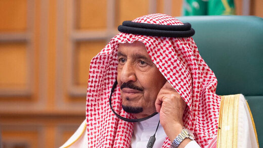 امیرقطر برای شاه سعودی پیام فرستاد
