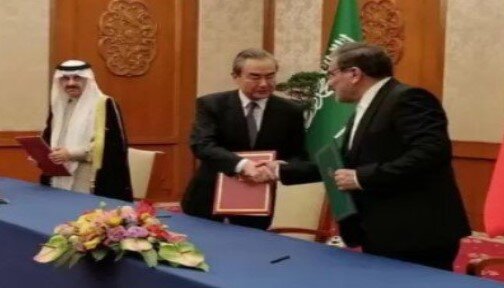 کیهان: «نطفه» توافق ایران و عربستان در سفر رئیس‌جمهور چین به ریاض بسته شد