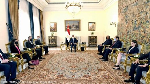 دیدار سالیوان با مقامات ارشد مصر در قاهره