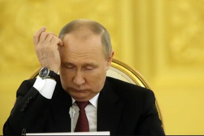 حال پوتین وخیم است(عکس)
