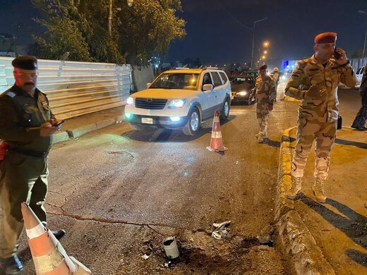 حمله موشکی به منطقه سبز بغداد